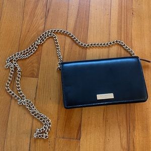 Kate Spade Black and Gold Crossbody
